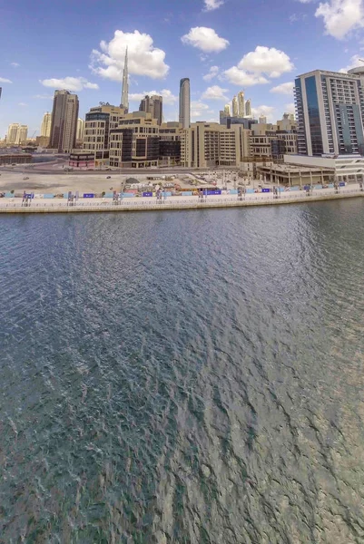 Dubai Décembre 2016 Vue Aérienne Des Bâtiments Ville Centre Ville — Photo