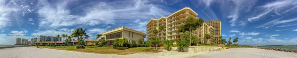 Bela Praia Ilha Marco Vista Panorâmica — Fotografia de Stock