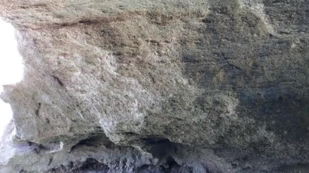 Atemberaubende Aussicht Auf Kalabrien Meer Höhle Italien Video — Stockvideo