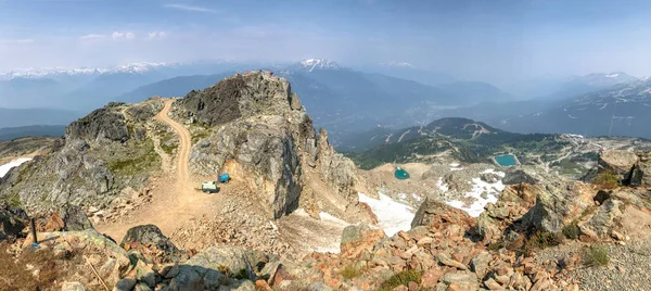 Berge Von Whistler Bereich Canada Rundblick — Stockfoto