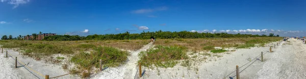 Praia Sanibel Island Famosa Pelas Conchas Florida — Fotografia de Stock