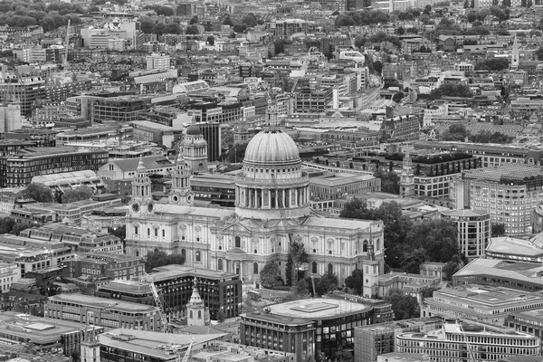 Londres Setembro 2016 Vista Aérea São Paulo Horizonte Cidade Noite — Fotografia de Stock