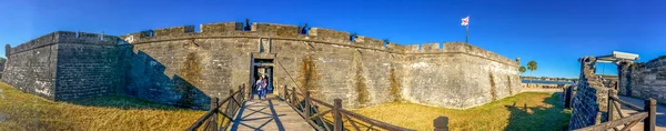 Augustine February 2016 Beautiful Panoramic View City Castle Augustine One — Stock Photo, Image
