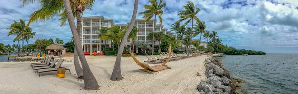 Belas Casas Residências Longo Mar Islamorada — Fotografia de Stock