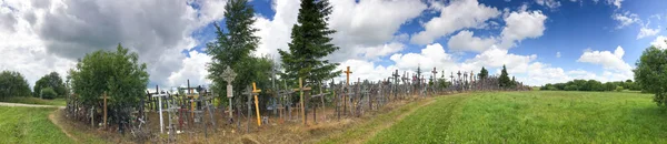 Vue Panoramique Colline Des Croix Siauliai Lituanie — Photo