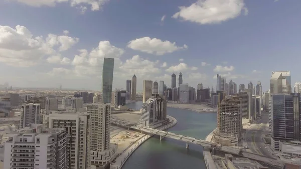 Dubai Emiratos Árabes Unidos Diciembre 2016 Vista Aérea Ciudad Dubai —  Fotos de Stock