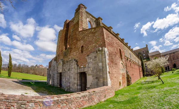 Prachtig Uitzicht Oude Middeleeuwse Het Platform Toscane — Stockfoto