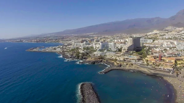 Vista Aérea Playa Las Américas Tenerife — Foto de Stock