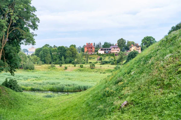 Homes Countryside Bauska Latvia — Stock Photo, Image