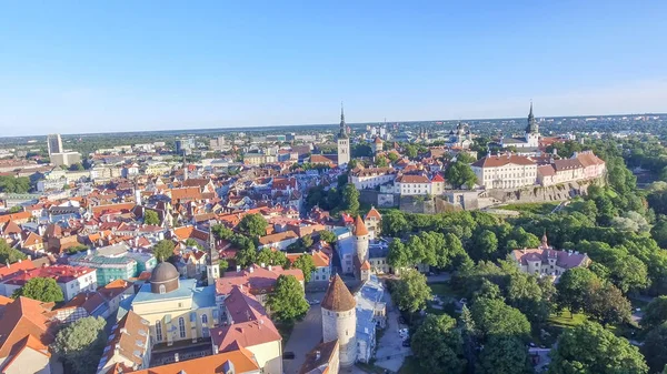 Вид Воздуха Таллинн Эстония — стоковое фото