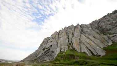 Morro Rock, volkanik tak Morro Bay, California, Pacific Coast, ABD tarihinde