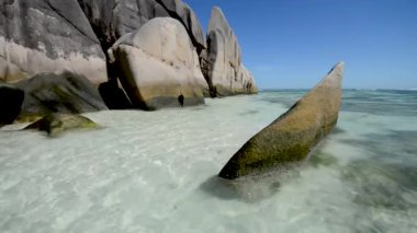 ısmarlayarak Anse kaynak D'Argent, La Digue Adası, Seyşel Adaları