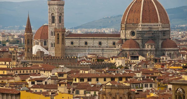 Piazza Del Duomo Blomster Italiensk — Stockfoto