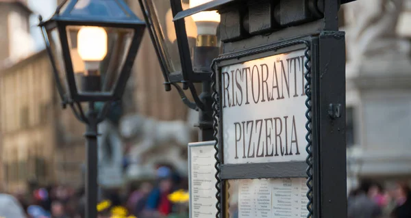 Αρχιτεκτονική Λεπτομέρεια Της Piazza Della Signoria Στη Φλωρεντία Ιταλία — Φωτογραφία Αρχείου