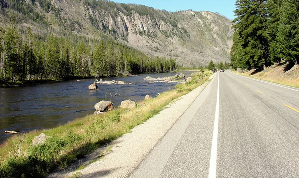 Colori Del Parco Nazionale Yellowstone Wyoming — Foto Stock