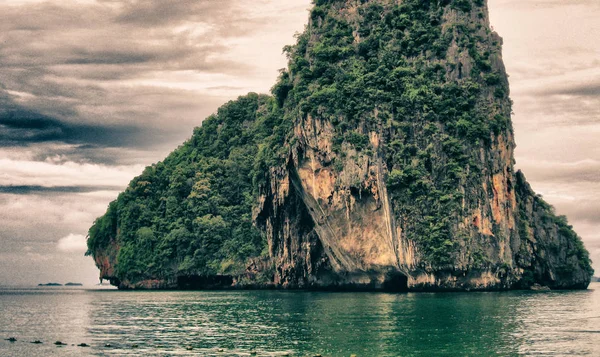 Vegetation Ocean Colors Thailand — Stock Photo, Image