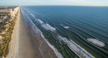 Kışın, Florida-ABD Daytona Beach havadan görünümü
