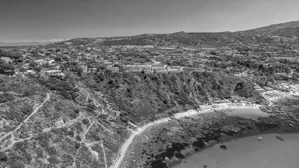 Güzel Hava Görünümünü Kıyı Şeridi Calabria Talya — Stok fotoğraf