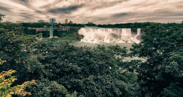 Barvy Vegetace Niagara Falls Ontario — Stock fotografie