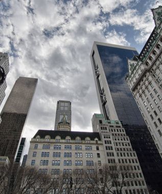 manhattan - new york city - gökdelenler ABD inanılmaz geniş açı bakış