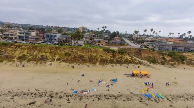 La Jolla Palisades Park, San Diego havadan görünümü.
