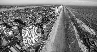 Daytona Beach, Florida havadan görünümü.