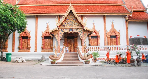 Храм Чіанг Май Північному Таїланді — стокове фото
