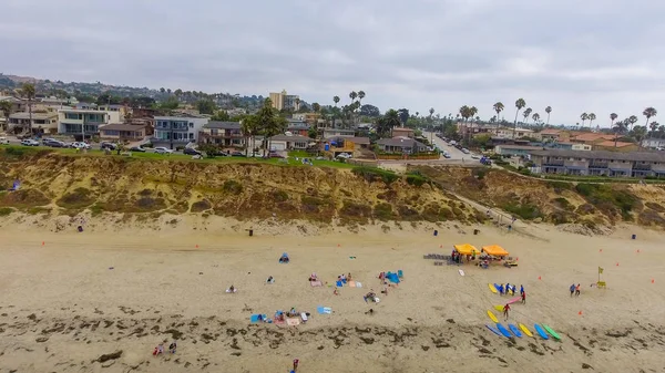 Jolla Palisades Park San Diego Vista Aérea — Fotografia de Stock