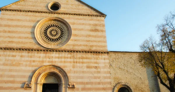 Detaliu Arhitectural Assisi Din Umbria Italia — Fotografie, imagine de stoc