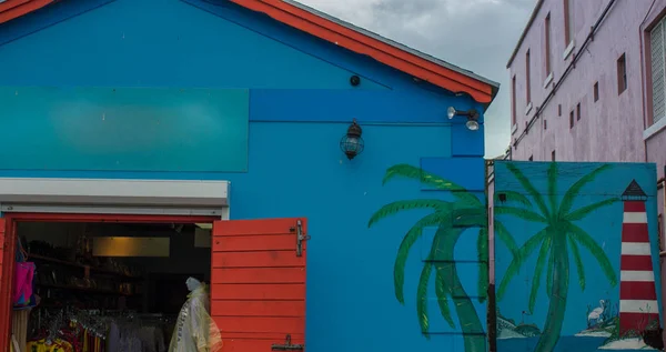 Detail Caribbean Buildings — Stock Photo, Image