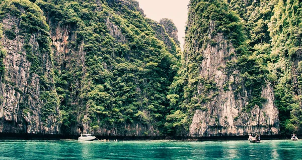Cores Mar Durante Verão Tailândia — Fotografia de Stock