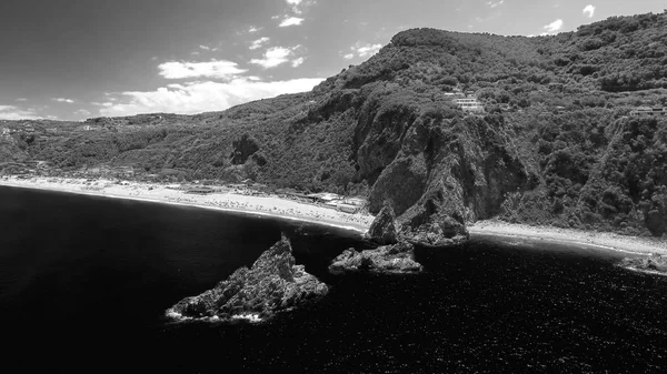 Εναέρια Θέα Tonnara Παραλία Καλαβρία — Φωτογραφία Αρχείου