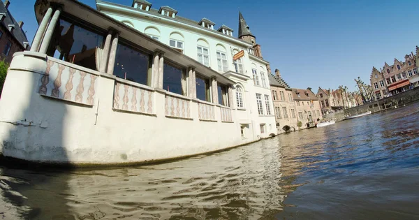 Barvy Bruggy Bruggy Jaře Belgie — Stock fotografie