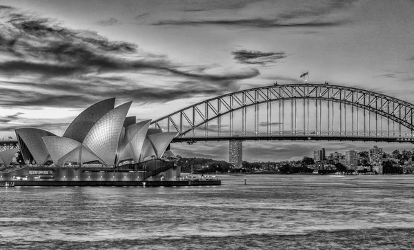Sydney Října 2015 Sydney Opera House Navrhl Dánský Architekt Jorn — Stock fotografie