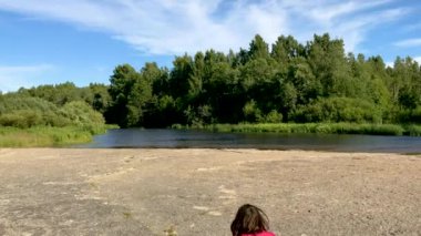 şaşırtıcı doğa Jagala şelale, Estonya