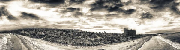 Panorama Aéreo Del Parque Jolla Palisades Atardecer San Diego — Foto de Stock