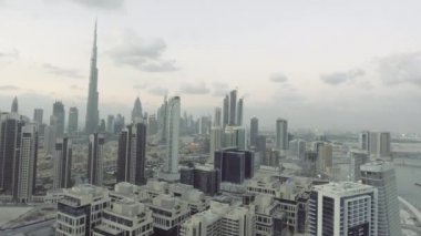 Gökdelenlerin Dubai Uae, Video havadan görünümü