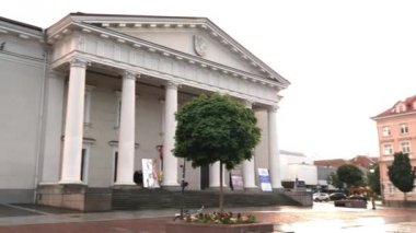 Antik Bina Meydanı Vilnius, Litvanya'nın güzel Cephesi 