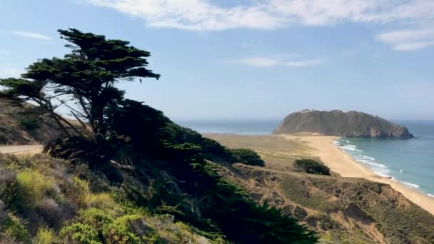 ビッグ サーの素晴らしい海岸線 カリフォルニア州 アメリカ ビデオ — ストック動画