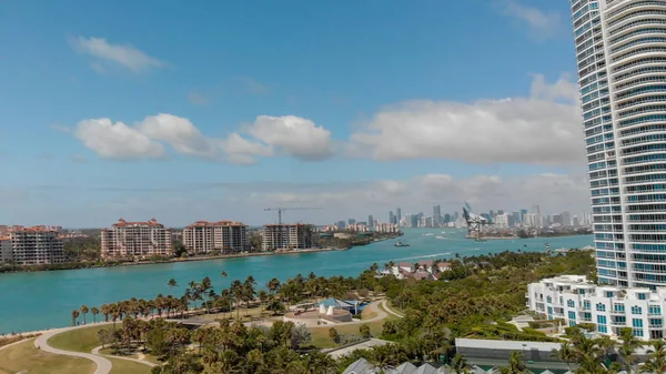 South Pointe Park Miami Beach Flórida — Fotografia de Stock