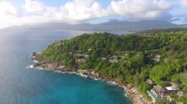 ısmarlayarak Anse Intendance Beach, Mahe, Seyşel Adaları. Video
