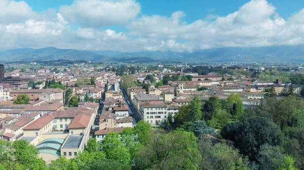 Vista Aérea Lucca Toscana —  Fotos de Stock