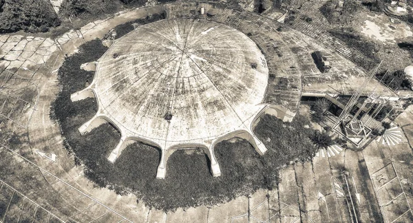 Вид Воздуха Круговой Стадион — стоковое фото