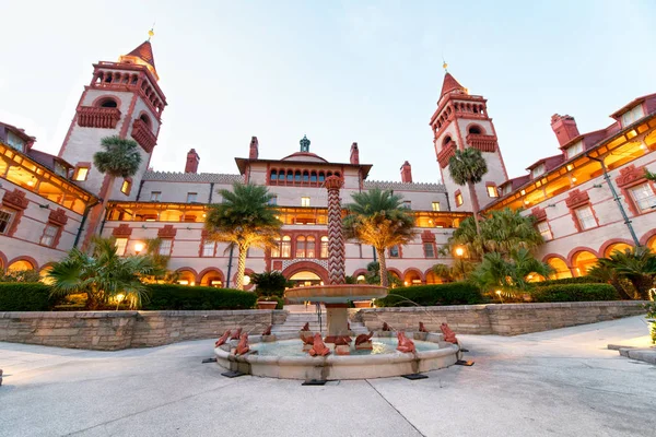 Augustine Flagler College Bei Untergang Florida — Stockfoto