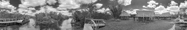 Everglades Março 2018 Everglades National Park Vista Panorâmica Com Turistas — Fotografia de Stock