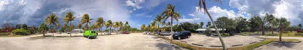 Vista Panorâmica Parque Dubois Dia Tempestuoso Júpiter Flórida — Fotografia de Stock