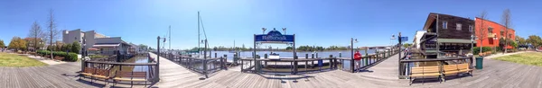 Georgetown April 2018 Panorama View City Waterfront Georgetown Ist Eine — Stockfoto