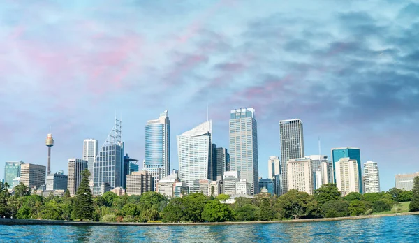 Gyönyörű Panorámás Látképe Sydney Nsw Ausztrália — Stock Fotó