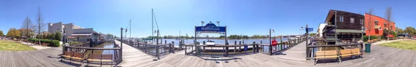 Georgetown Nisan 2018 Panoramik Şehir Waterfront Georgetown Güney Carolina Ünlü — Stok fotoğraf