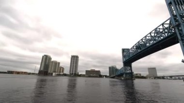 Jacksonville, Fl şaşırtıcı günbatımı hava manzarası